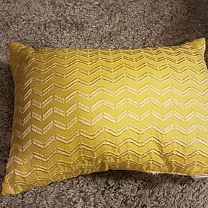 Yellow Accent Pillow